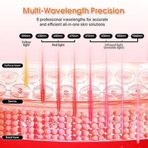Nouveau panneau de sauna à lumière rouge OEM 216 LED à double puce <span class=keywords><strong>pour</strong></span> <span class=keywords><strong>yoga</strong></span>, étirement avant et soulagement, conforme RoHS - Product Image 6