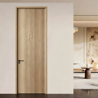 Portes intérieures de luxe en PVC et MDF, insonorisation, sur mesure, accessoires complets, solutions d'entrée pour chambre, garantie 1 an