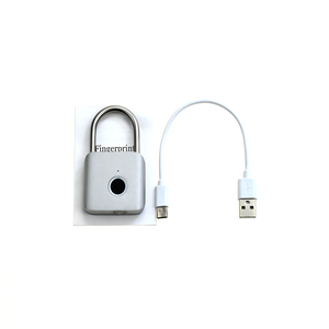 YH3644 Serrure d'empreintes digitales de charge USB sans clé Cadenas intelligent Serrure de porte étanche - Product Image 2