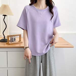 <span class=keywords><strong>เด</strong></span><span class=keywords><strong>รส</strong></span>แขนสั้นสำหรับผู้หญิงไซส์ใหญ่, <span class=keywords><strong>เด</strong></span><span class=keywords><strong>รส</strong></span>ฤดูร้อนเสื้อยืดแขนสั้นน่ารักลายสามเหลี่ยมหลวมสำหรับคนผอมและคนอ้วน - Product Image 6