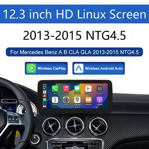 Pantalla Táctil Multimedia Inalámbrica Carplay para Mercedes Benz Clase <span class=keywords><strong>A</strong></span>, <span class=keywords><strong>B</strong></span>, <span class=keywords><strong>C</strong></span>, CLA, GLA, W176, W246, W204, G, W463 2013-2015 NTG4.5 - Product Image 1