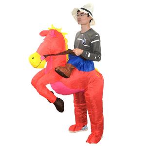 Disfraz Inflable de Caballo para Niños, Divertido Disfraz de Animal para Fiestas de Halloween y Navidad 2026 - Product Image 4