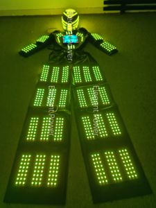 Traje de Robot Led usable <span class=keywords><strong>Alquiler</strong></span> <span class=keywords><strong>Eventos</strong></span> Traje de Robot realista Traje de Zanco - Product Image 3