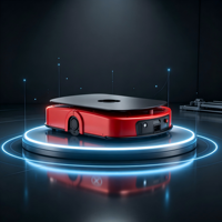 Robot AGV de Elevación Latente JEEDA XCD101 de 1000 kg |   Robot AGV/AMR para Manejo de Materiales en Pasillos Estrechos