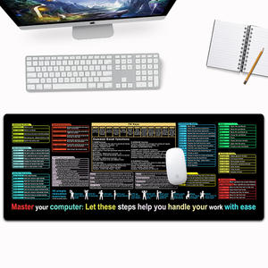 Alfombrilla <span class=keywords><strong>de</strong></span> Escritorio Grande XXL, Alfombrillas <span class=keywords><strong>de</strong></span> Ratón para Oficina con Atajos <span class=keywords><strong>de</strong></span> Teclado, Base <span class=keywords><strong>de</strong></span> Goma Antideslizante para <span class=keywords><strong>Word</strong></span>/Excel/<span class=keywords><strong>PowerPoint</strong></span> - Product Image 2