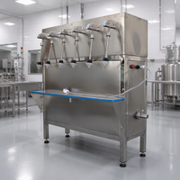 Flüssigkeits-Abfüllmaschine Getränke-Abfüllmaschine Kleine Halbautomatische Edelstahl-Abfüllmaschine für Plastik und Metall