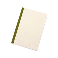 Carnet personnalisé en fibre écologique avec dos en tissu, journal ligné recyclé, logo personnalisé, cadeau promotionnel durable, papeterie écologique