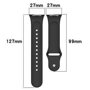 Correa de Reloj de Silicona Elegante y Oficial con Hebilla, Compatible con <span class=keywords><strong>Xiaomi</strong></span> 8/9/10 Pro y Redmi Watch 4/5/<span class=keywords><strong>6</strong></span> - Product Image 2