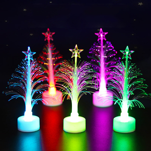 Holiday Atmosphere Light <strong>LED</strong> Fiber Optic Electronic Candle <strong>Tree</strong> Party Decoration Custom Christmas Gift Flashing Christmas <strong>Tree</strong> - Product Image 3