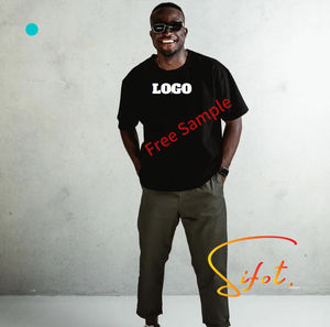 Sifot vente en gros Portugal fabricant décharge impression entièrement personnalisé coton Muscle Fit O cou t-shirt - Product Image 1