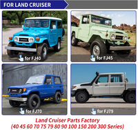 Carrosserie complète classique 3/4 pour Fj40 Bj40 Lc40 Fj Cruiser Land Cruiser 1977, pièces de carrosserie en acier Fj40, panneau, garde-boue, porte