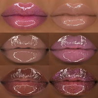 Tube de brillant à lèvres brillant DIY, marque privée, végan, imperméable, rouge à lèvres liquide mat en gros