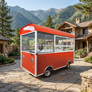 Camion de restauration 2026, camion de café mobile, camion de restauration rétro, camion à pizzas, remorque à glaces, cuisine entièrement équipée - Product Image 1