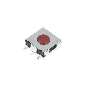 6.2*6.2mm bề mặt gắn kết Tactile Microswitch nút 5-Pin loạt màu đỏ dọc <span class=keywords><strong>micro</strong></span>-phong trào Microswitch nút công tắc - Product Image 5