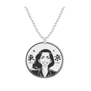 Juego de Anime Tokyo Revengers collares Manjiro <span class=keywords><strong>Sano</strong></span> Halloween Moda hombre mujer Cosplay accesorio regalos - Product Image 3
