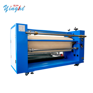 Nouvelle machine de transfert à rouleaux thermiques entièrement automatique Yinghe avec rouleaux chromés pour le découpage des bords et presse à chaud pour la sublimation sur feutre - Product Image 3