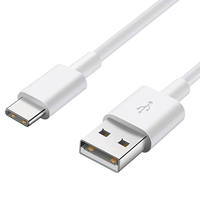 Cable USB C Trenzado de 5V2A, Duradero, Carga Rápida, Transmisión de Datos, Conductor de Cobre Puro para Teléfono Móvil e Impresora