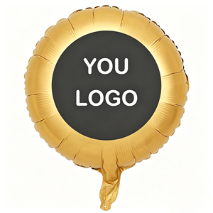 Custom Printed <b>Round</b> Foil <b>Balloon</b> For Promotional Use Single Aluminum Film Helium <b>Balloon</b> - Product Image 1