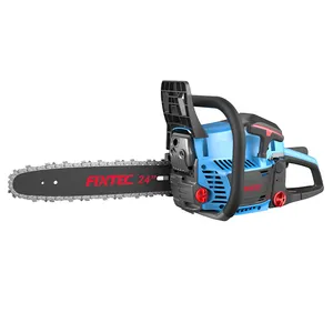 FIXTEC Power Tools 24 "62CC 2.7kw Công Nghiệp Mức Độ Heavy Duty Xăng Chain Saw Máy