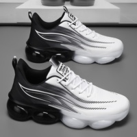 Chaussures de course ultra légères et tendance, chaussures de sport décontractées respirantes et absorbant les chocs