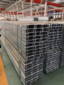 Perfil de Acero C100x50mm para Estructura de Montaje Solar, Grado S350GD, Soporte de Acero con Zinc, Aluminio y Magnesio ZM430g, Exportación a Europa - Product Image 4