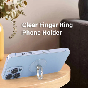 <span class=keywords><strong>Support</strong></span> de bague de doigt de téléphone portable de Style Simple accessoires de <span class=keywords><strong>Support</strong></span> cellulaire de téléphone 360 poignée transparente pour Iphone pour Sangsung - Product Image 2