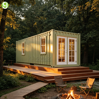 Maison mobile préfabriquée Goeasy à installation rapide, avec salle de bain, cuisine, structure en acier, hôtel, salon extérieur