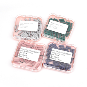 Wholesale Maryton Professional Alumina Oxide Customized 100# Grit 3mm Mini <strong>Sanding</strong> <strong>Band</strong> for <strong>Nail</strong> Sander - Product Image 4