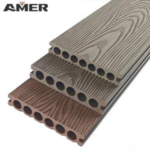 Planches de terrasse en WPC de haute qualité, imperméables, pour jardin, patio, <span class=keywords><strong>piscine</strong></span> - Product Image 2