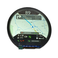 Module d'écran LCD circulaire de petite taille 2,76 pouces avec panneau tactile capacitif