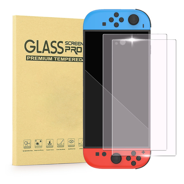 For Nintendo Switch 2 Tempered Glass Screen Protector 9H Hardness Anti Scratch and Shockproof Full Coverage HD Clear Film