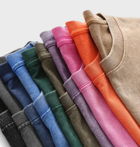 เสื้อยืดผู้ชายสไตล์วินเทจ ล้างสีแบบแอซิดวอช ผ้าฝ้าย 100% ทรงโอเวอร์ไซส์ ไซส์พลัส พิมพ์ลายกราฟิก พร้อมโลโก้ - Product Image 6