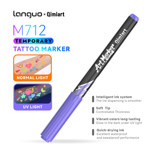 Juego <span class=keywords><strong>de</strong></span> Marcadores Fluorescentes UV Languo para <span class=keywords><strong>Tatuajes</strong></span> <span class=keywords><strong>Temporales</strong></span>, Listos para Enviar, Rotuladores Brillantes para Arte Corporal, Seguros para la Piel, Dibujo, Suministros para Fiestas - Product Image 5