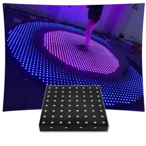 New Effects Black Magnet Led Dancing Floor Rgb Holiday Lighting