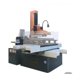 เครื่องตัดลวดเดี่ยวความเร็วสูง CNC รุ่น DK7745 สำหรับงานโลหะ พร้อมมอเตอร์ปั๊มอัตโนมัติและส่วนประกอบหลัก PLC - Product Image 1