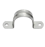 Collier de serrage en U pour tuyau, type boucle Ohm, en tôle de fer galvanisé, personnalisé en usine