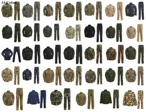 Costumes de camouflage Ripstop en polyester/coton uniforme tactique <span class=keywords><strong>Ocean</strong></span> Digital - Product Image 6