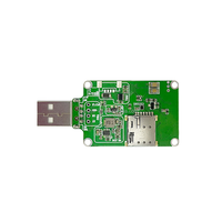 SIM7600NA-H Dongle HAT Waveshare Raspberry Pi Jetson Nano LTE Cat-4 4G Mendukung Penentuan Posisi GNSS untuk Amerika Utara A943