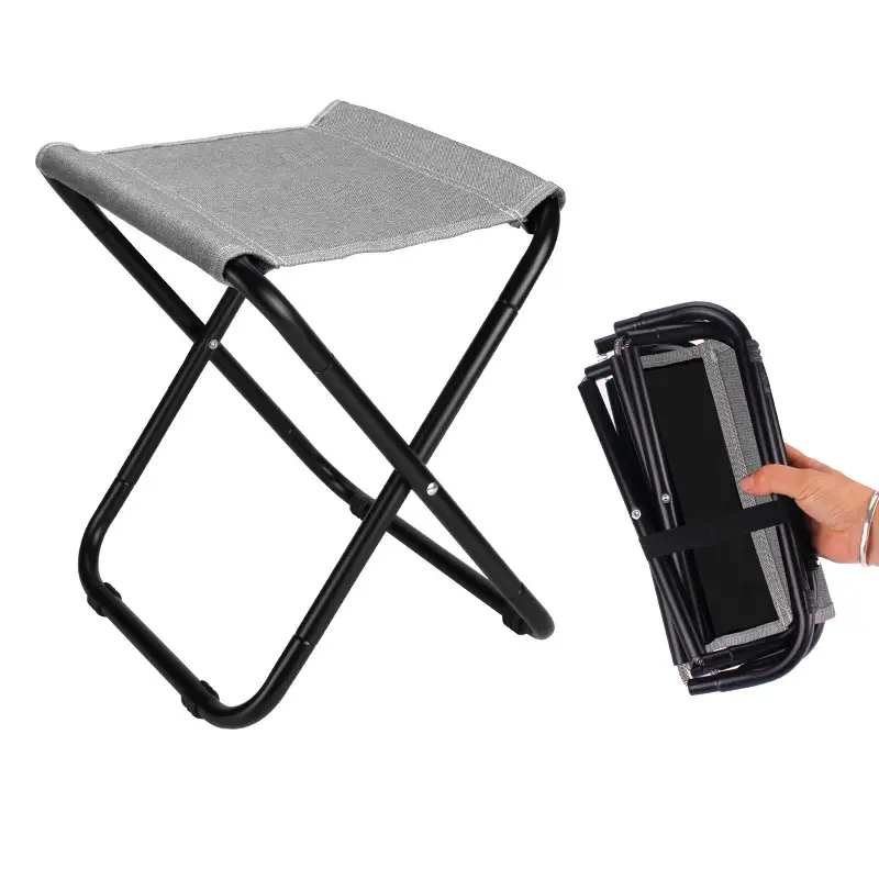 Chaise pliante portable en aluminium et acier inoxydable, adultes, idéale pour la plage, le voyage ou le camping, facilement pliable