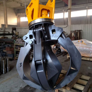 เครื่องจับเศษเหล็กแบบหมุนได้เครื่องขูด360แบบหมุนหัวจับเปลือกส้มไฮดรอลิกสำหรับรถขุด5-35ton - Product Image 4