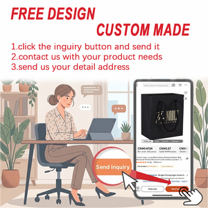 Paper Packaging Shopping <strong>Gift</strong> <strong>Bags</strong> with Handle for <strong>Small</strong> Businesses Customized Black Matte Thick Paper <strong>Bag</strong> with logo Print - Product Image 4