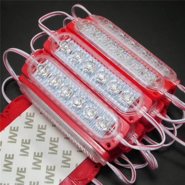Fast Delivery Smd 5050 Rgb Pixel 3 Chips Waterproof 12 V Outdoor Advertisement Super Bright RGB LED Module Light