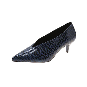 Tacones Moda clásica Bombas femeninas Oficina Punta de tacón fino Zapatos DE TRABAJO elegantes Mujeres Zapatos de cuña Tacón - Product Image 6