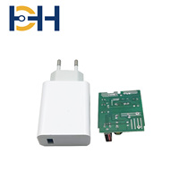 Chargeur de mur d'USB avec 1 charge rapide de l'interface 5V 2.4A pour le mobile et le PC