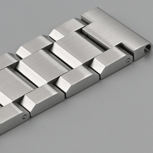 สายนาฬิกาสแตนเลสแท้สำหรับ <span class=keywords><strong>Seiko</strong></span> รุ่น <span class=keywords><strong>Submariner</strong></span> 007 สายเปลี่ยนขนาด 20 มม. 22 มม. สำหรับ Huawei สำหรับ Samsung สายนาฬิกาอเนกประสงค์ - Product Image 6