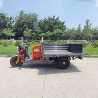 Tricycle électrique + motos électriques - Tricycle électrique chinois à 3 roues 60V, tricycles de transport électriques 1 tonne, robustes, avec capacité de charge pour adultes