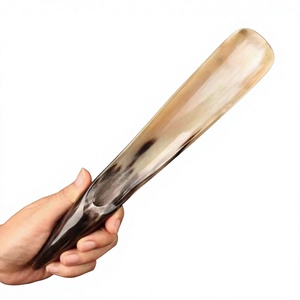 Calzador de Cuerno de Búfalo Hecho a Mano, Moderno, de Forma Natural, Ecológico, Duradero, Coleccionable, para Uso en el Hogar o como Regalo, AZ ENTERPRISES Uttar - Product Image 5