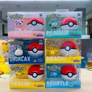 Pokemond écureuil Bulbasaur <span class=keywords><strong>Pikachu</strong></span> Snorlax scène figurine en boîte coffret cadeau figurine jouets <span class=keywords><strong>Pokeball</strong></span> personnage de dessin animé figurines - Product Image 2