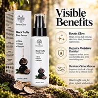 Sérum Visage Anti-Âge et Réparateur à la Truffe Noire Fermentée, Peptides de Collagène, Antioxydant, Raffermissant et Réparateur de la Barrière Cutanée