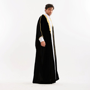 High Quality Designer UAE White Thobe Islamic Jubba <strong>Men</strong> Bisht <strong>Kurta</strong> Oman Marble Price Manufacturer <strong>Kurta</strong> - Product Image 6